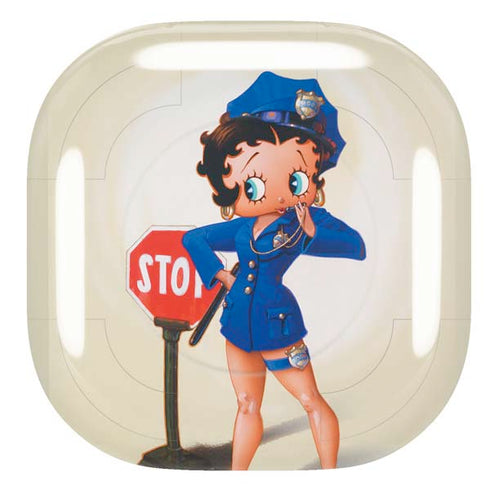 Betty Boop The Police Officer Galaxy Buds Pro Skin
